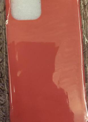 Силиконовый чехол для iphone 11 pro, красный
