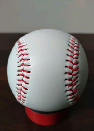 М'яч для бейсболу (верх-PVC, серцевина-пробка, білий)