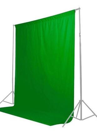 Аренда Фон для фото, фотофон тканевый бесшовный Зеленый