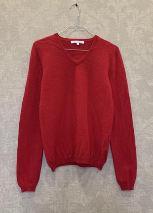 Кашемировый свитер пуловер, 100% кашемир. размер s.