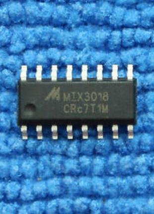Микросхема MIX3018 3W Stereo Class F Audio Power Amplifier