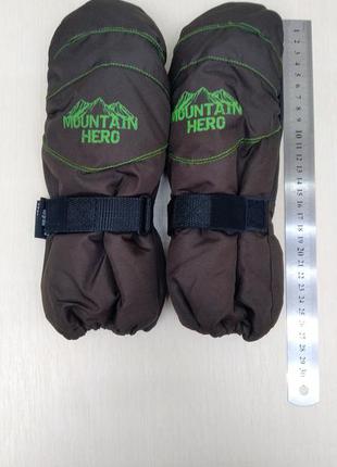 Перчатки рукавицы лыжние варежки рукавиці теплі