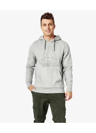 Худі батник з капюшоном reebok big logo hoodie