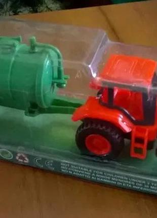 Трактор с цистерной игрушка