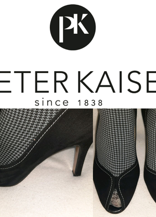 Туфли лодочки с открытым носком Peter Kaiser p.5.5