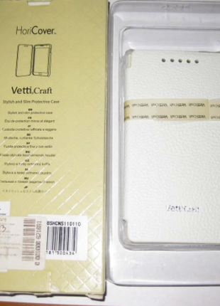 Чехол Vetti Graft Hori Cover  HTC WP 8S / Rio-white