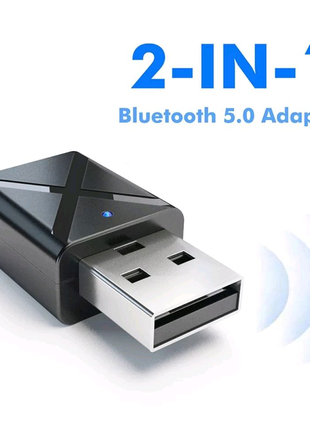 Bluetooth Ресивер Трансмиттер - AUX Приемник Передатчик Звука USB