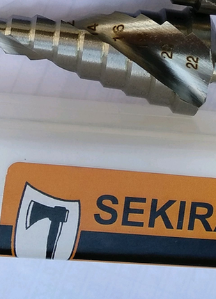 Сверло ступенчатое спиральное Sekira