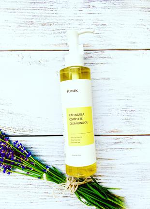 Гидрофильное масло iUNIK - Calendula Complete cleansing Oil