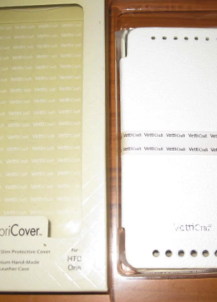Чехол-книжка Vetti Craft  HTC One M7 Hori Cover-white