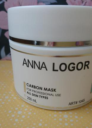 Маска карбоновая anna logor carbon mask