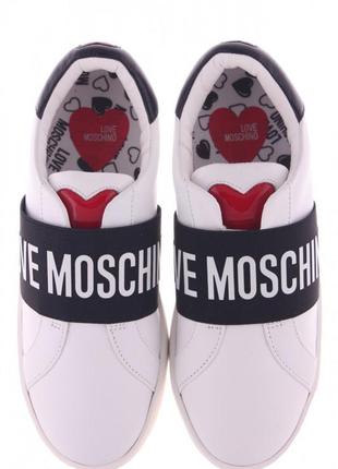Кроссовки love moschino