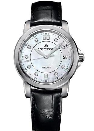 Женские перламутровые фэшн часы VECTOR вектор VC9-003513Z
