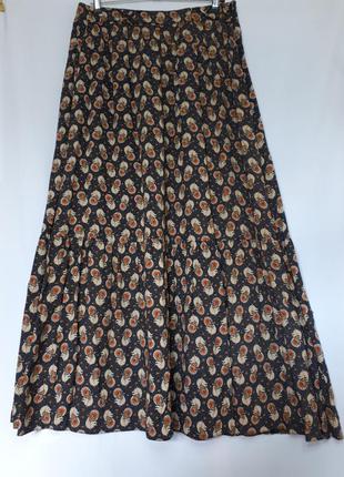 Длинная юбка с воланом внизу next (размер 14-16)