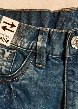 Светло серо синие унисекс джинсы  yigga германия на 9 и 10 лет...