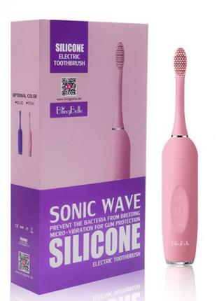 Электрическая зубная щетка blingbelle silicone electric toothb...