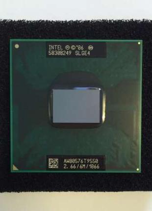 Процесор для ноутбука 2ядра Intel Core2Duo T9550 2.66GHz SocketP