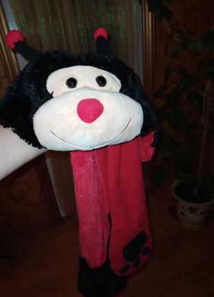 Шапка дитяча з шарфом. гра, карнавальний костюм.