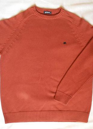 Мужской джемпер пуловер “lerros” р.54-56 (xхl) хлопок