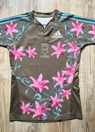 Жіноча регбійна джерсі adidas paris rugby union home jersey st...