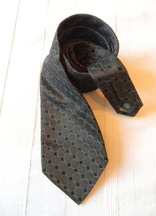 Rene lezard-мужской галстук коричневый100% шелк