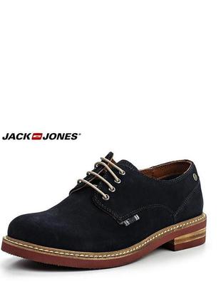 Туфли jack jones stan темно синие новые 42р