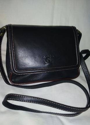 Сумка через плече genuine leather італія il giglio