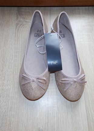 Балетки f&f  ballerina shoes