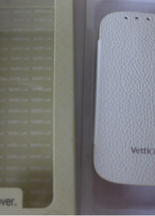 Чехол Vetti Craft Slim HTC Desire C /Golf Hori S white