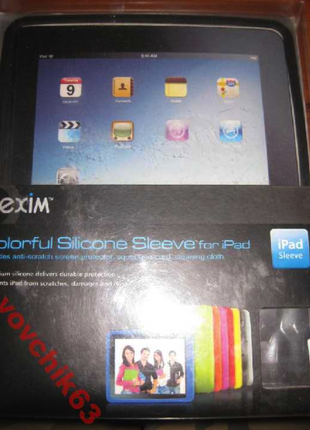 Чехол Dexim Colorful Silicone Sleeve для iPad 2/3/4