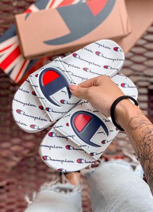 Шикарные мужские сланцы на лето champion 😍 (шлёпки/ тапки/ шлё...