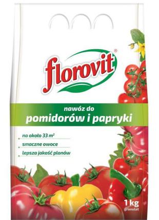 FLOROVIT добриво для томатів та перцю 1кг Флоровіт