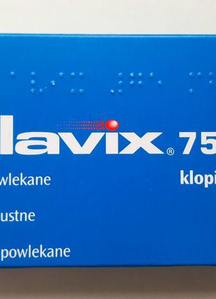 Плавікс Plavix Плавикс 75 мг на 84 шт клопідогрель В наявності