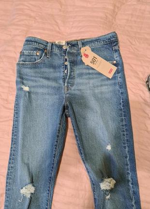 Джинсы оригинал levis 501 skinny