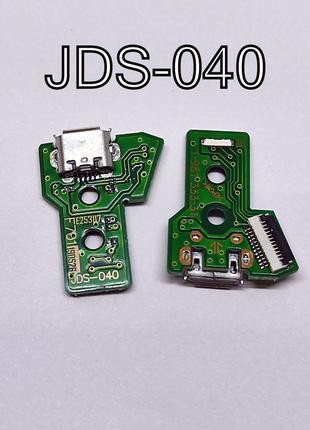 Плата Модуль Зарядки для Джойстика PS4 Dualshock 4 JDS 040 12pin