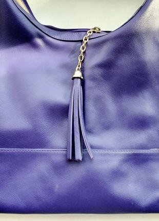 Фиолетовая женская сумка