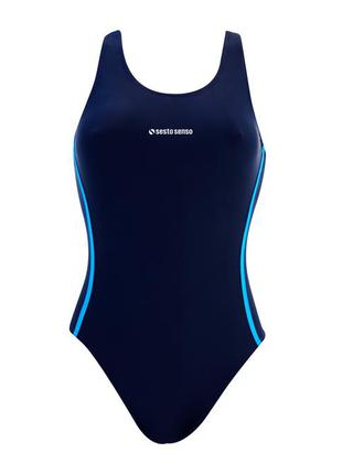 Спортивный купальник для бассейна, темно-синий, м, польша.