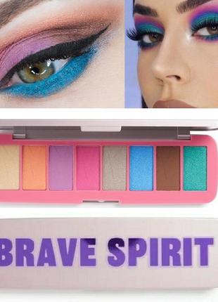 Палетка для глаз makeup revolution "brave spirit eyeshadow pal...