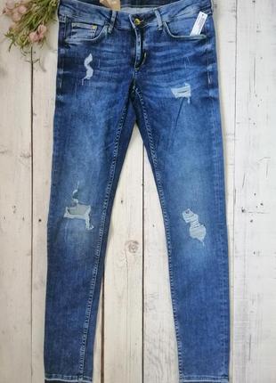Новые джинсы  super skinny h&m, размер 36 (по бирке 165/76а).