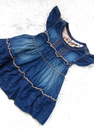 Стильное и качественное джинсовое платье сарафан mexx