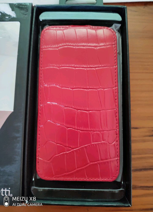 Чехол Vetti Craft Slim HTC Desire 300 Crocodile red