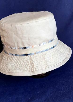 Бежевая шляпа панама mothercare  англия one size