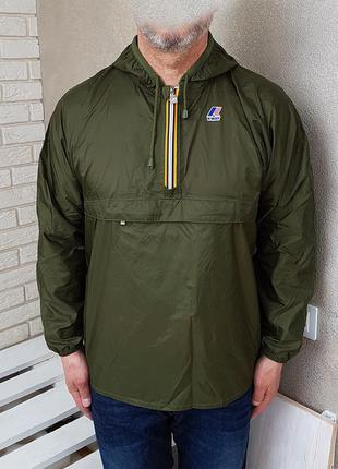 K-way half zip leon jacket куртка штормовка оригинал (m)