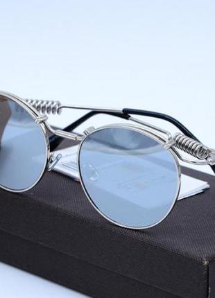 Зеркальные 💫 круглые очки havvs polarized окуляри с защитой uv...