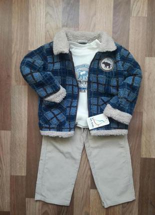 Комплект на весну куртка + костюм b.t.kids для мальчика 4-5 лет