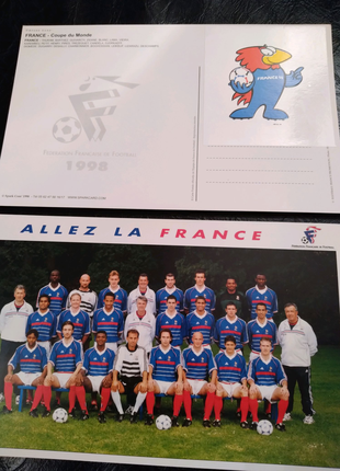 Фото національної збірної Франції з футболу, 1998 г.