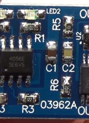 4056 модуль зарядки Li-ion аккумуляторів microUSB з захистом
