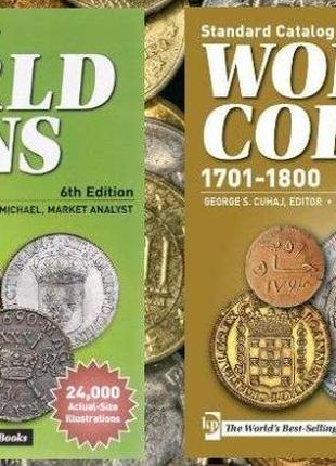 Два каталога монет світу Краузе 1601-1700 і 1701-1800 роки на ...