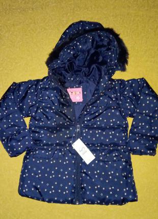 Куртка для дівчинки з німецького магазину lidl. розмір 98/104.