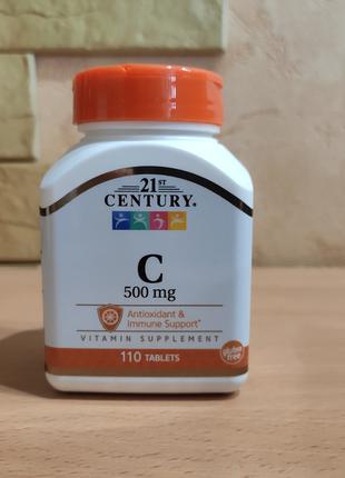 Витамин С 500 МГ 110 таблеток  21st Century